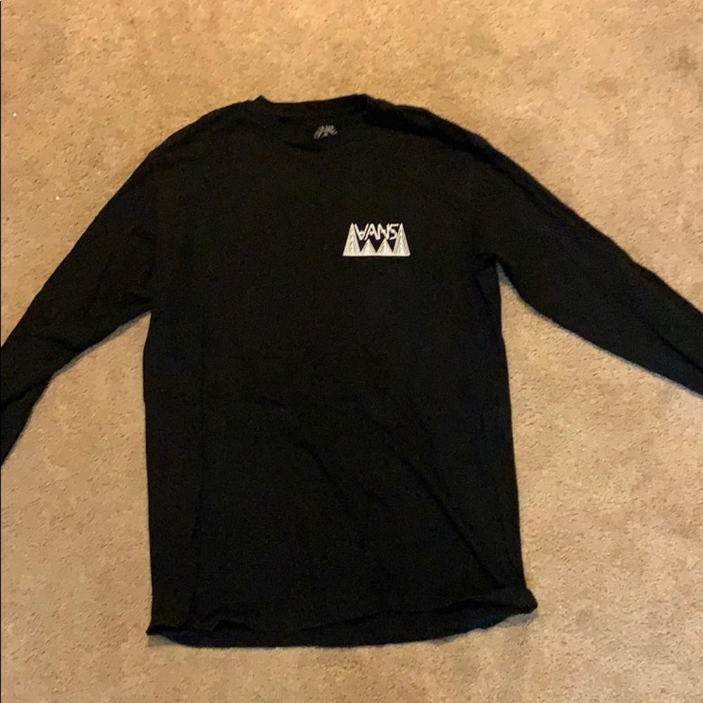 Vans Black Long-sleeve shirt -medium